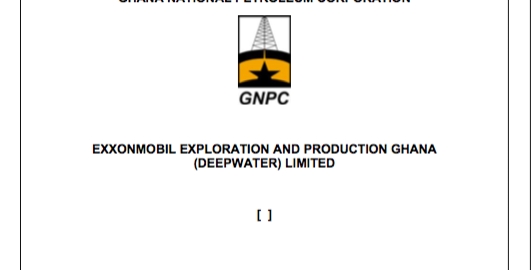 Petroleum Agreement by and among GoG, GNPC and ExxonMobil